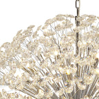 NL99779 Paris 48 Light Pendant Polished Chrome Crystal