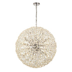 NL99789 Paris 64 Light Pendant Polished Chrome Crystal