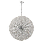 NL99789 Paris 64 Light Pendant Polished Chrome Crystal