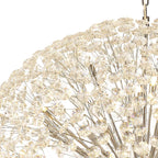 NL99789 Paris 64 Light Pendant Polished Chrome Crystal