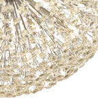 NL99789 Paris 64 Light Pendant Polished Chrome Crystal