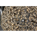 NL99789 Paris 64 Light Pendant Polished Chrome Crystal