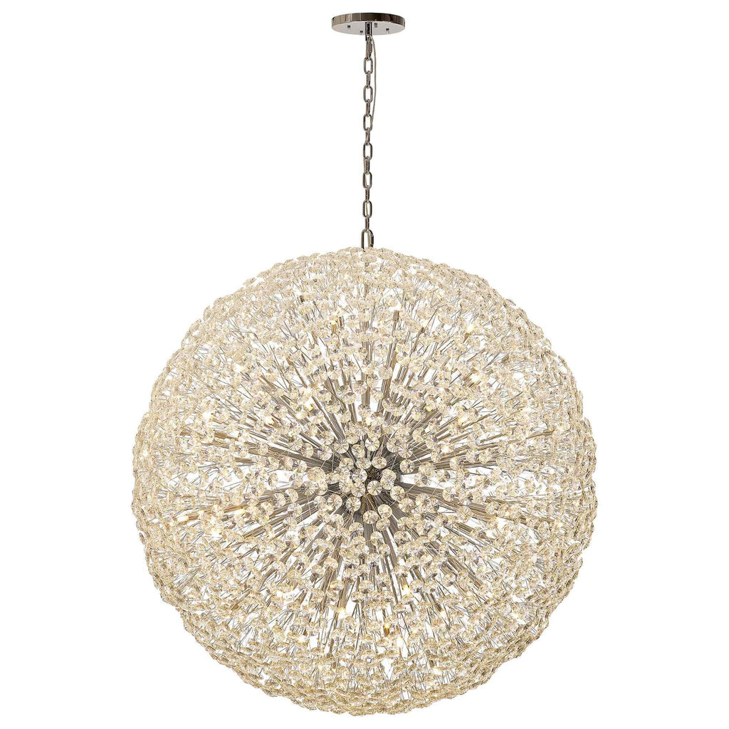 NL99799 Paris 84 Light Pendant Polished Chrome Crystal