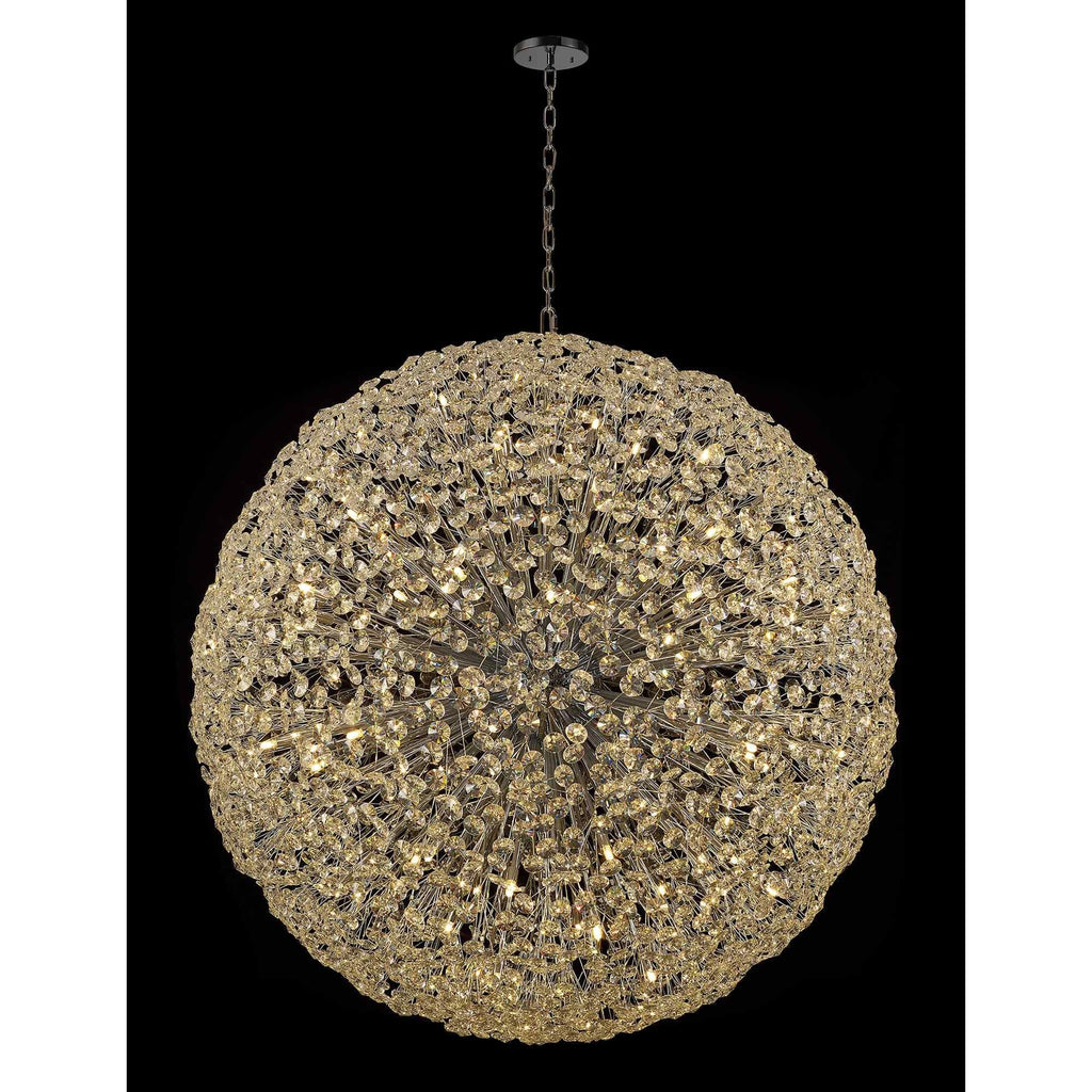 NL99799 Paris 84 Light Pendant Polished Chrome Crystal