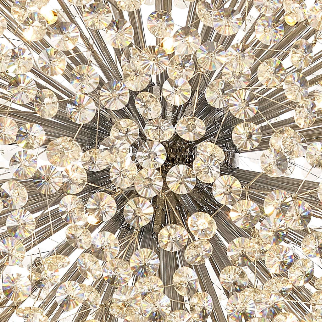NL99799 Paris 84 Light Pendant Polished Chrome Crystal