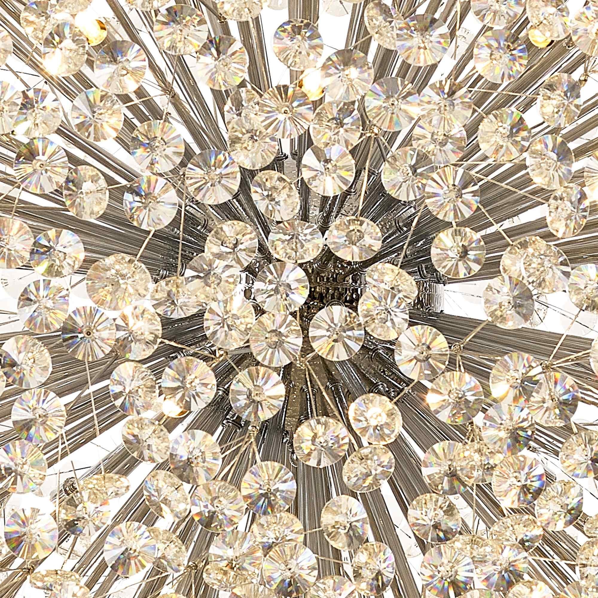 NL99799 Paris 84 Light Pendant Polished Chrome Crystal