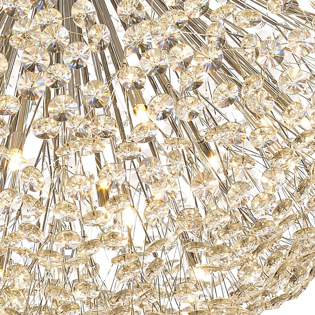 NL99799 Paris 84 Light Pendant Polished Chrome Crystal