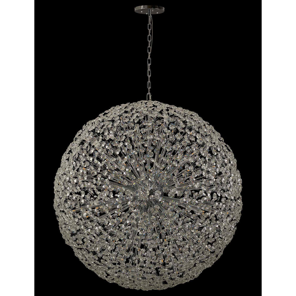 NL99799 Paris 84 Light Pendant Polished Chrome Crystal
