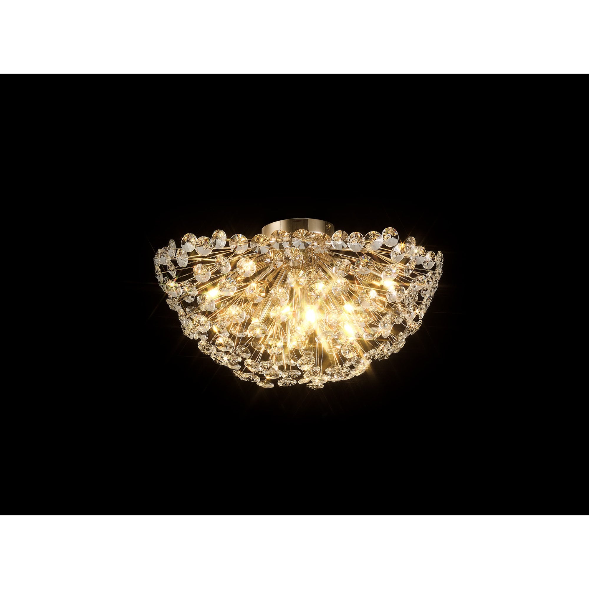 NL99809 Paris 11 Light Ceiling Light French Gold Crystal