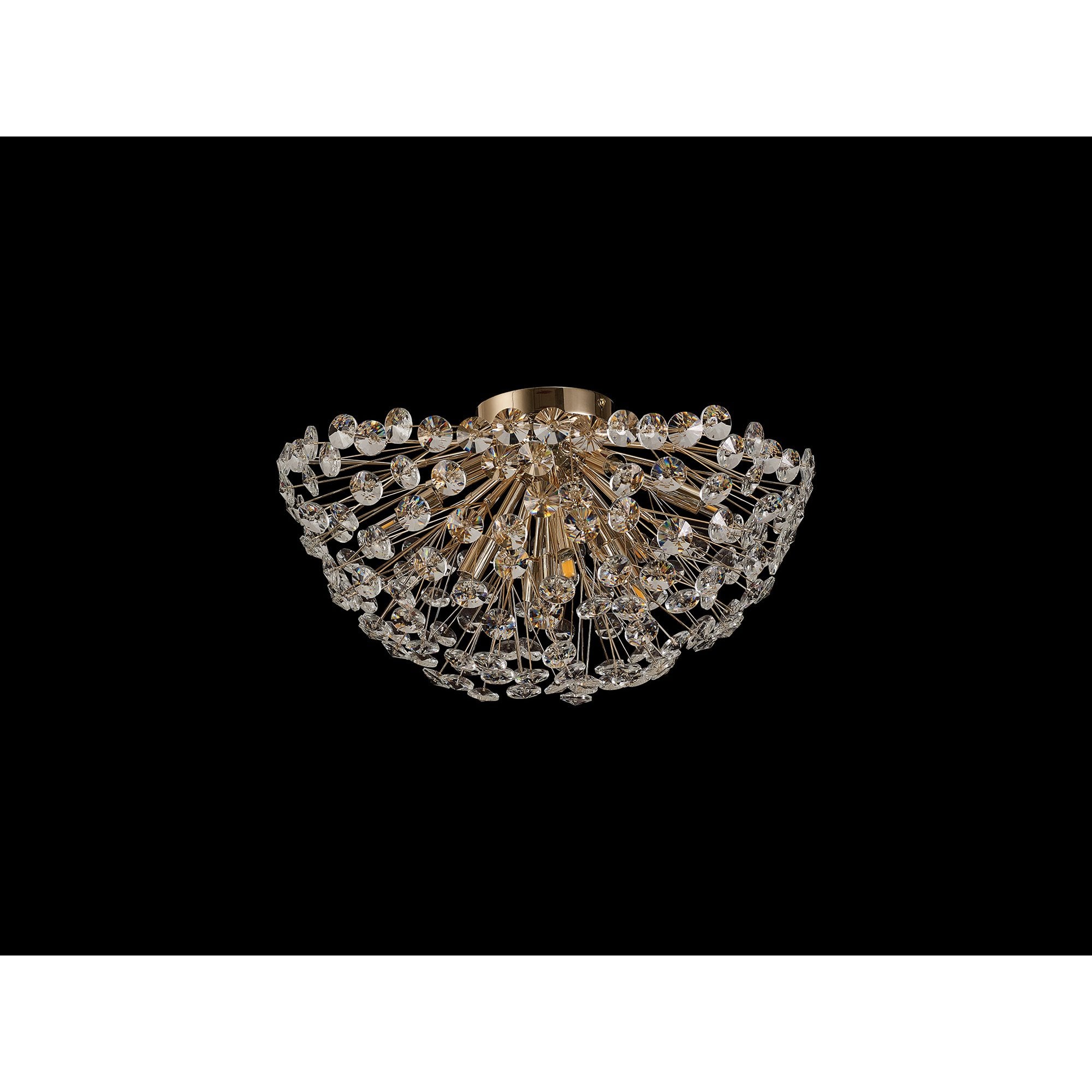 NL99809 Paris 11 Light Ceiling Light French Gold Crystal