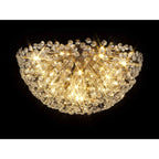 NL99819 Paris 21 Light Ceiling Light French Gold Crystal