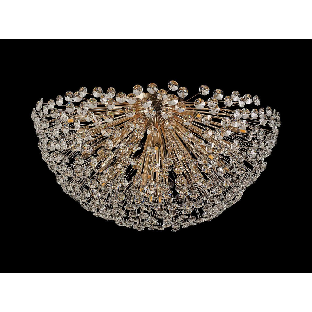 NL99819 Paris 21 Light Ceiling Light French Gold Crystal