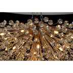 NL99819 Paris 21 Light Ceiling Light French Gold Crystal