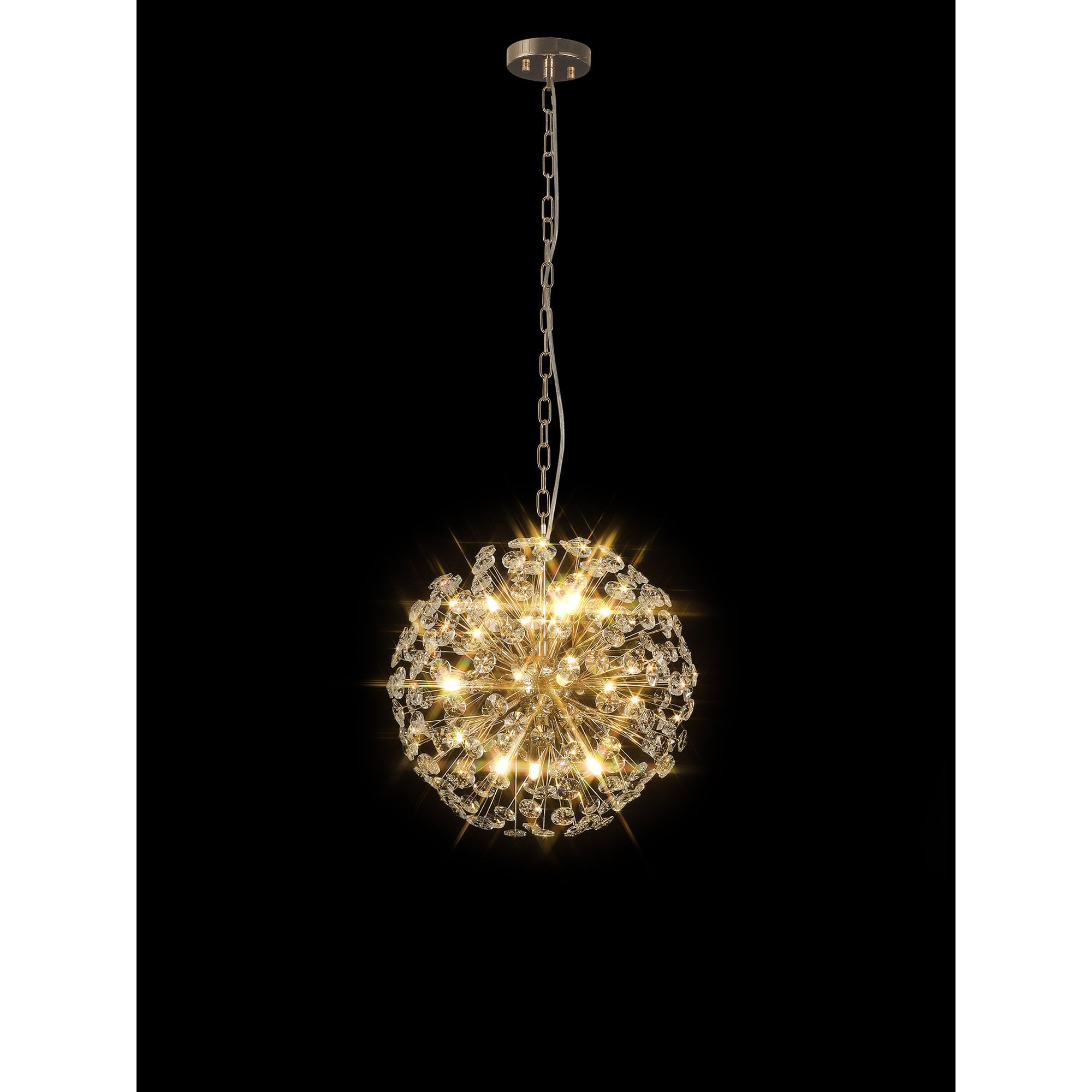NL99829 Paris 9 Light Pendant French Gold Crystal