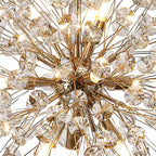 NL99829 Paris 9 Light Pendant French Gold Crystal