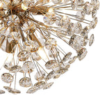 NL99829 Paris 9 Light Pendant French Gold Crystal