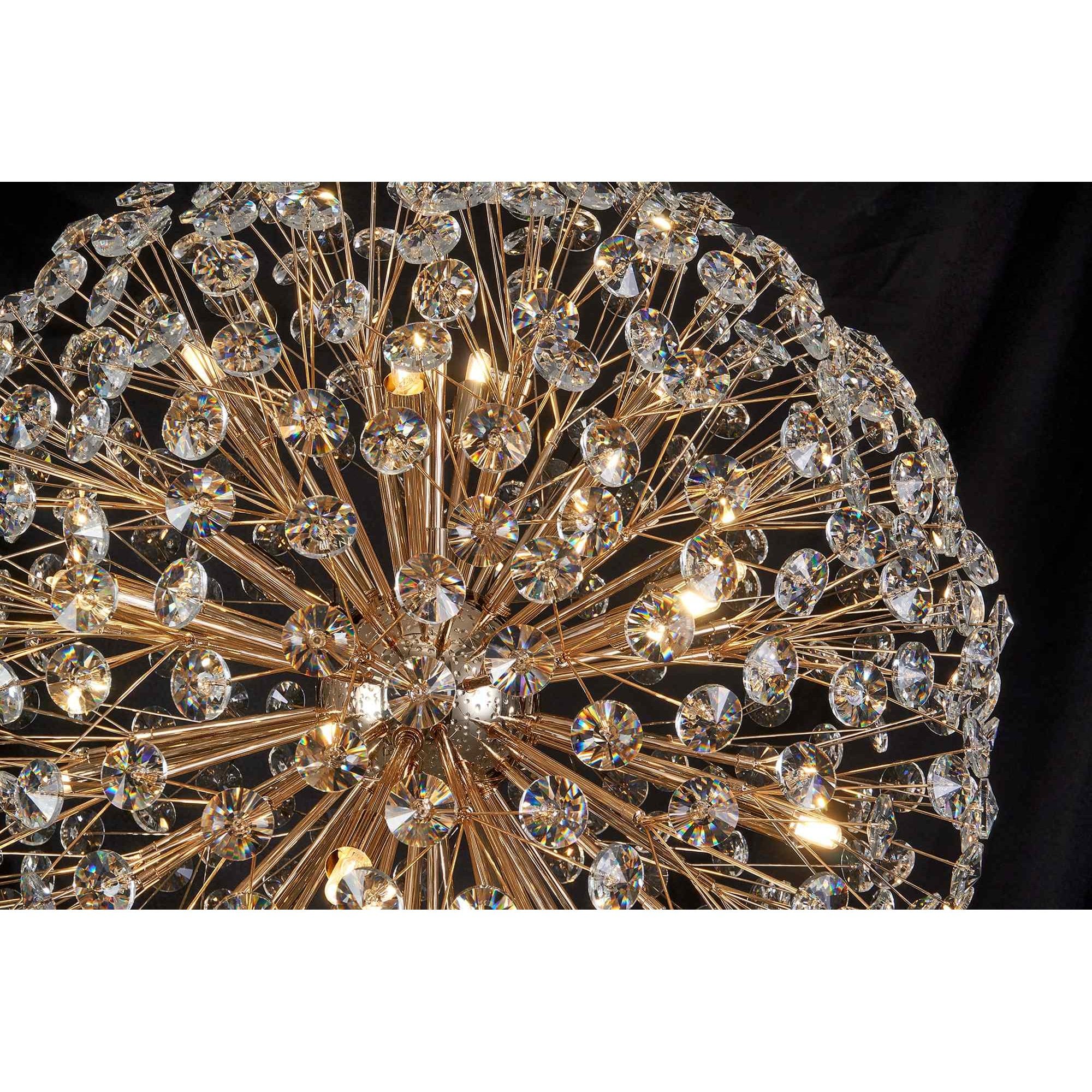 NL99829 Paris 9 Light Pendant French Gold Crystal