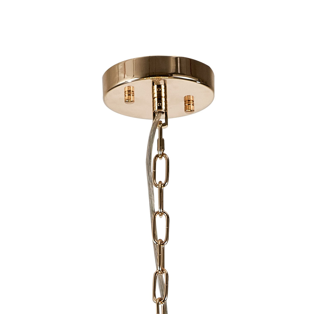 NL99839 Paris 12 Light Pendant French Gold Crystal