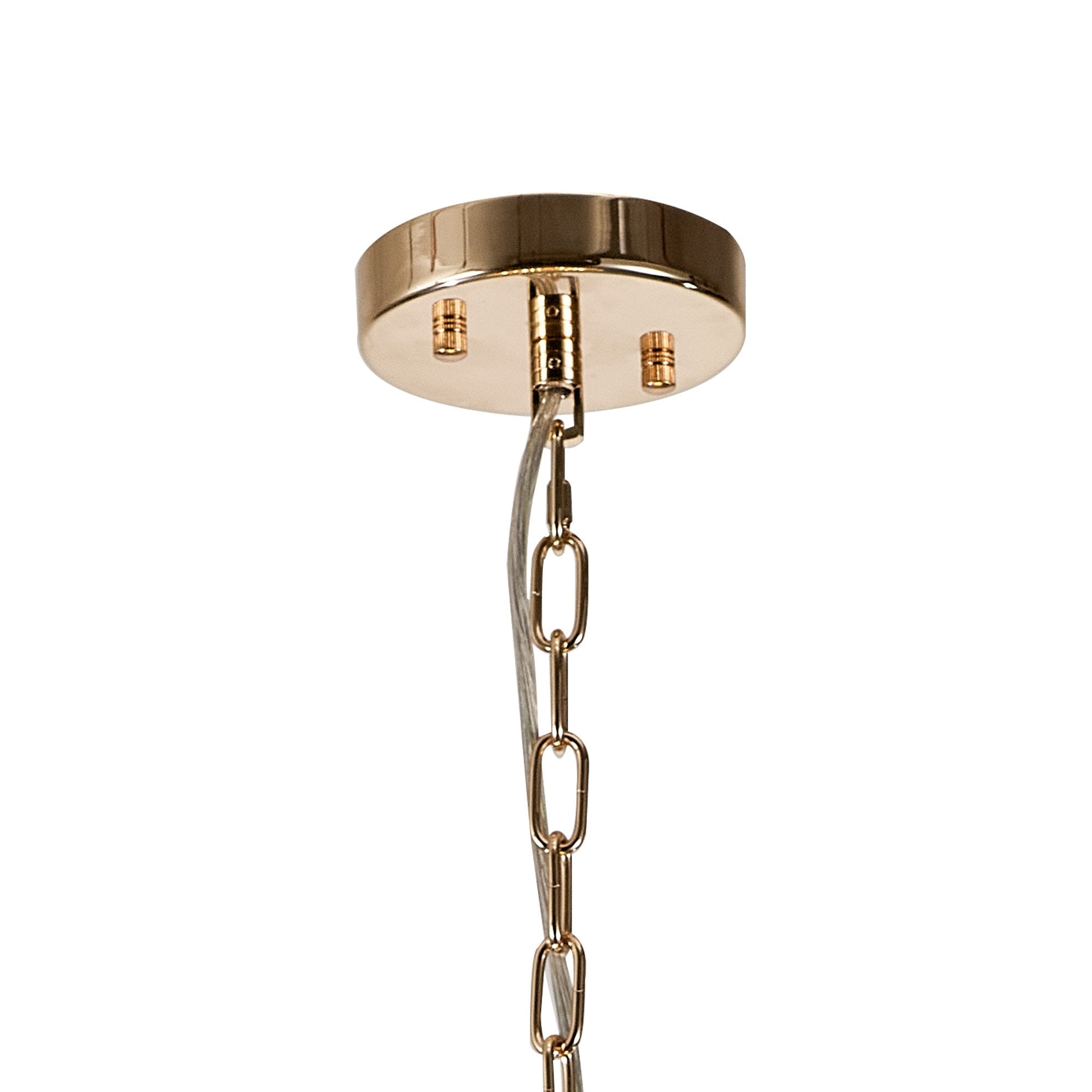 NL99839 Paris 12 Light Pendant French Gold Crystal