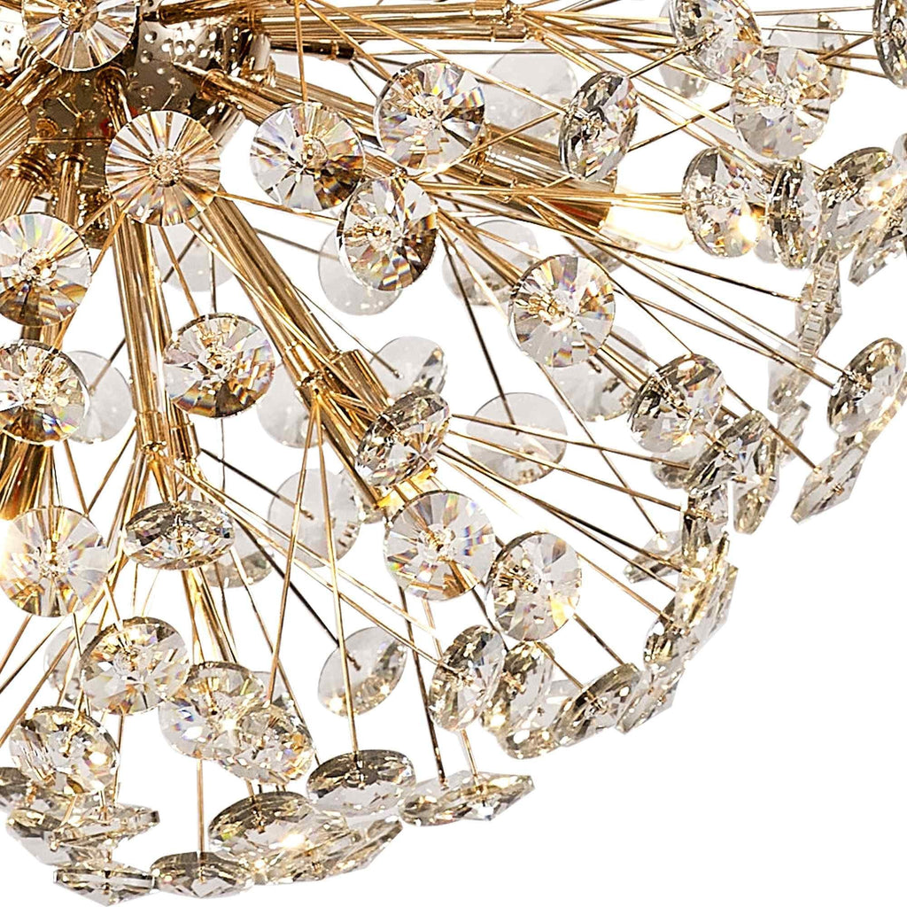 NL99839 Paris 12 Light Pendant French Gold Crystal