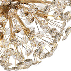 NL99839 Paris 12 Light Pendant French Gold Crystal
