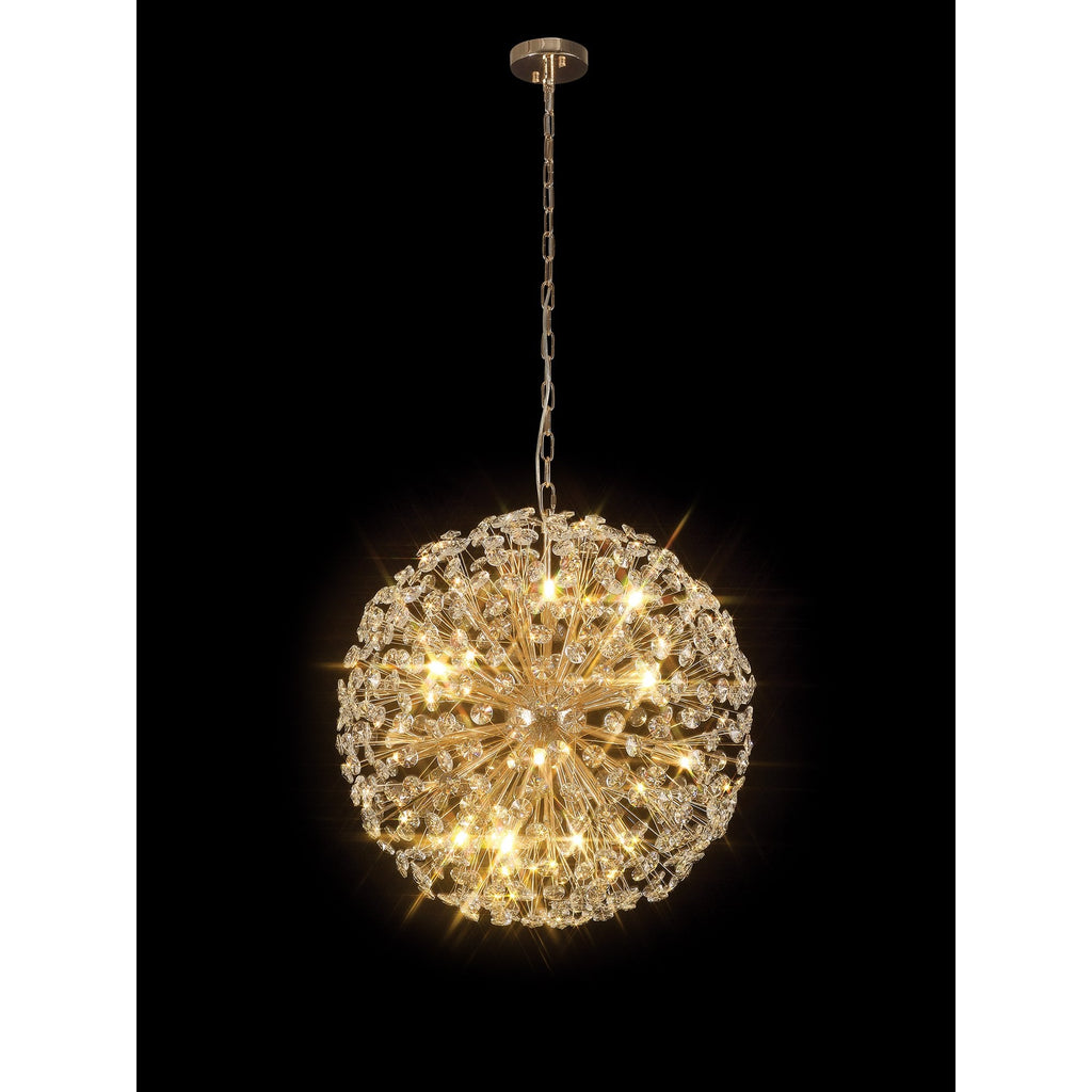 NL99849 Paris 16 Light Pendant French Gold Crystal