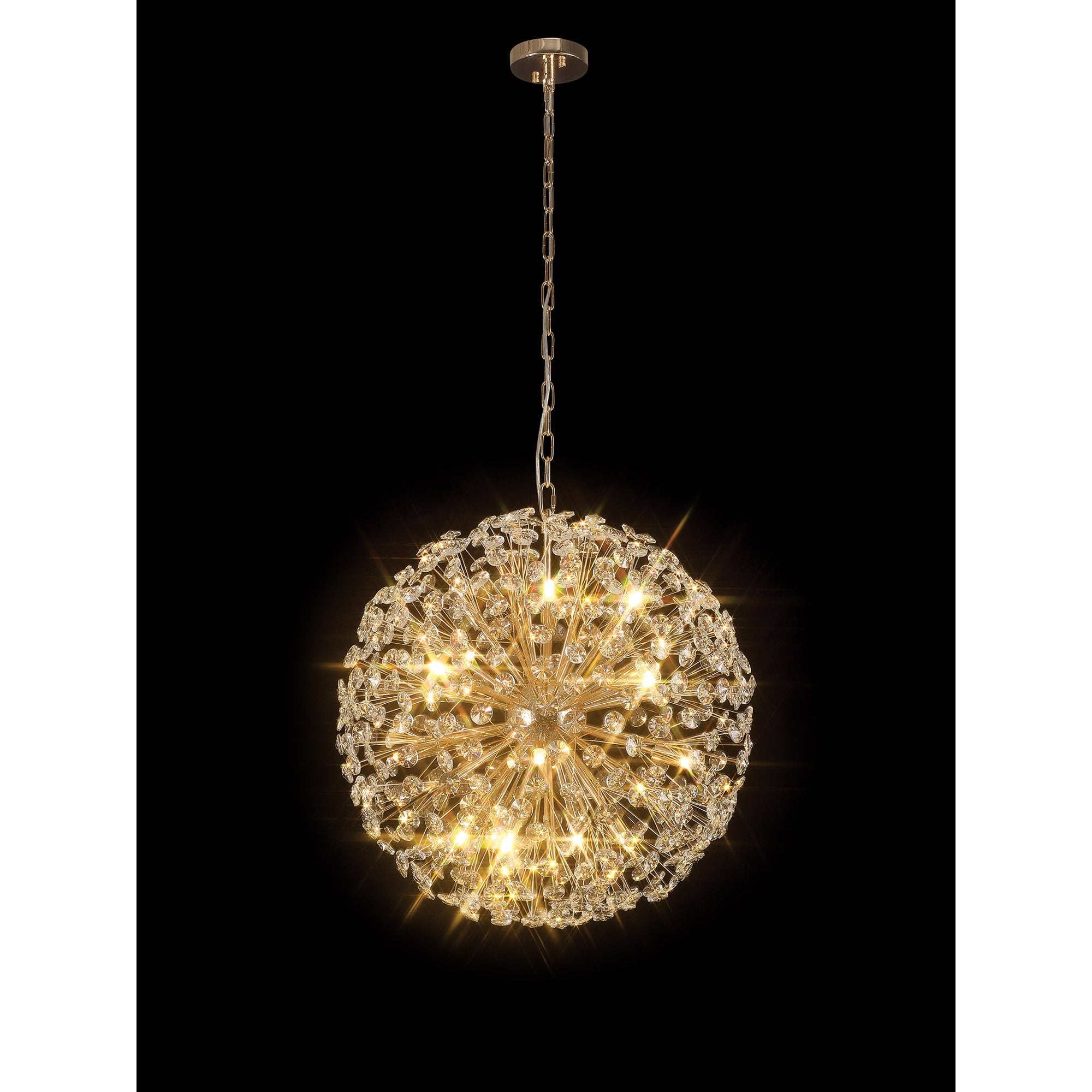 NL99849 Paris 16 Light Pendant French Gold Crystal