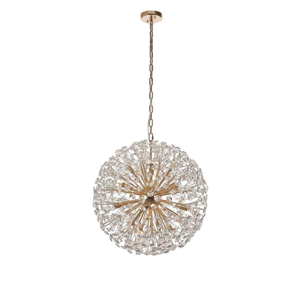 NL99849 Paris 16 Light Pendant French Gold Crystal