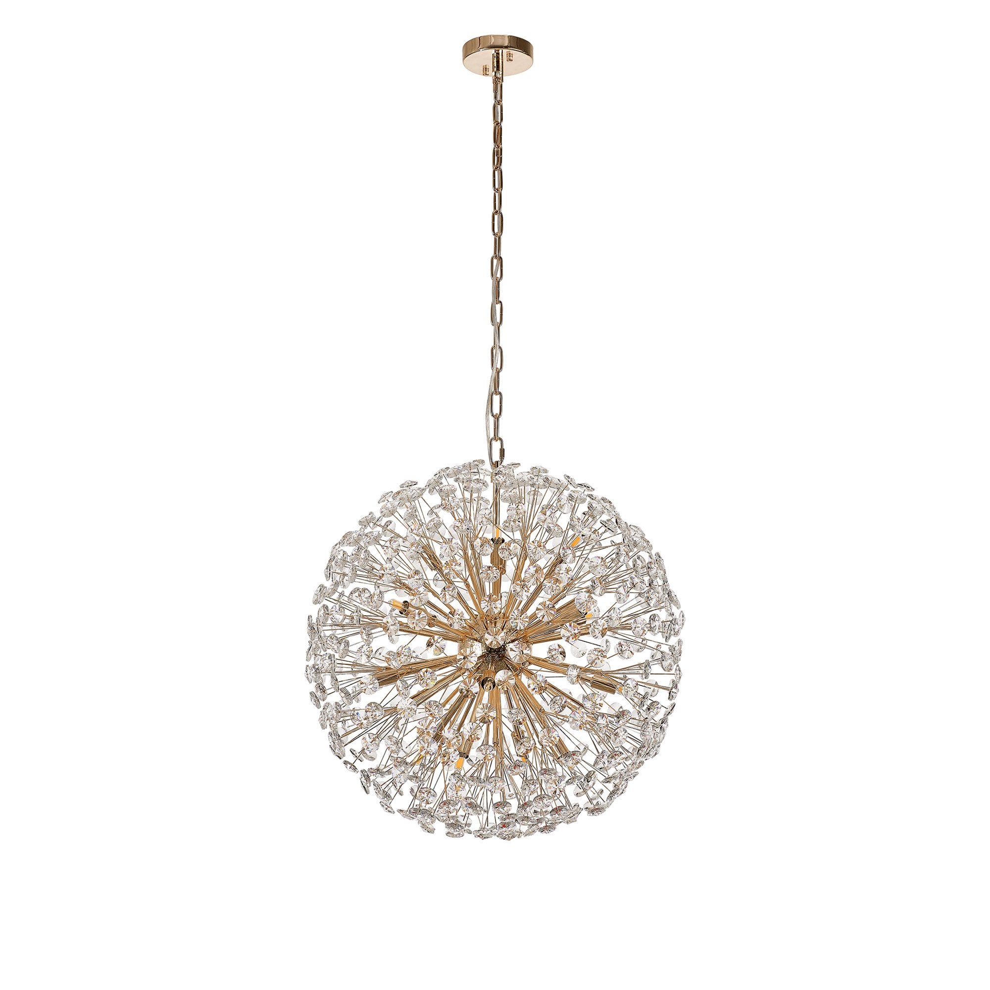NL99849 Paris 16 Light Pendant French Gold Crystal