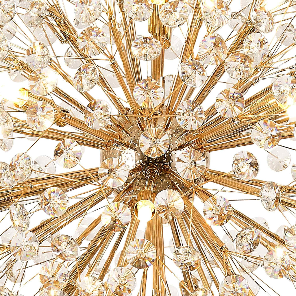 NL99849 Paris 16 Light Pendant French Gold Crystal