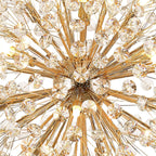 NL99849 Paris 16 Light Pendant French Gold Crystal