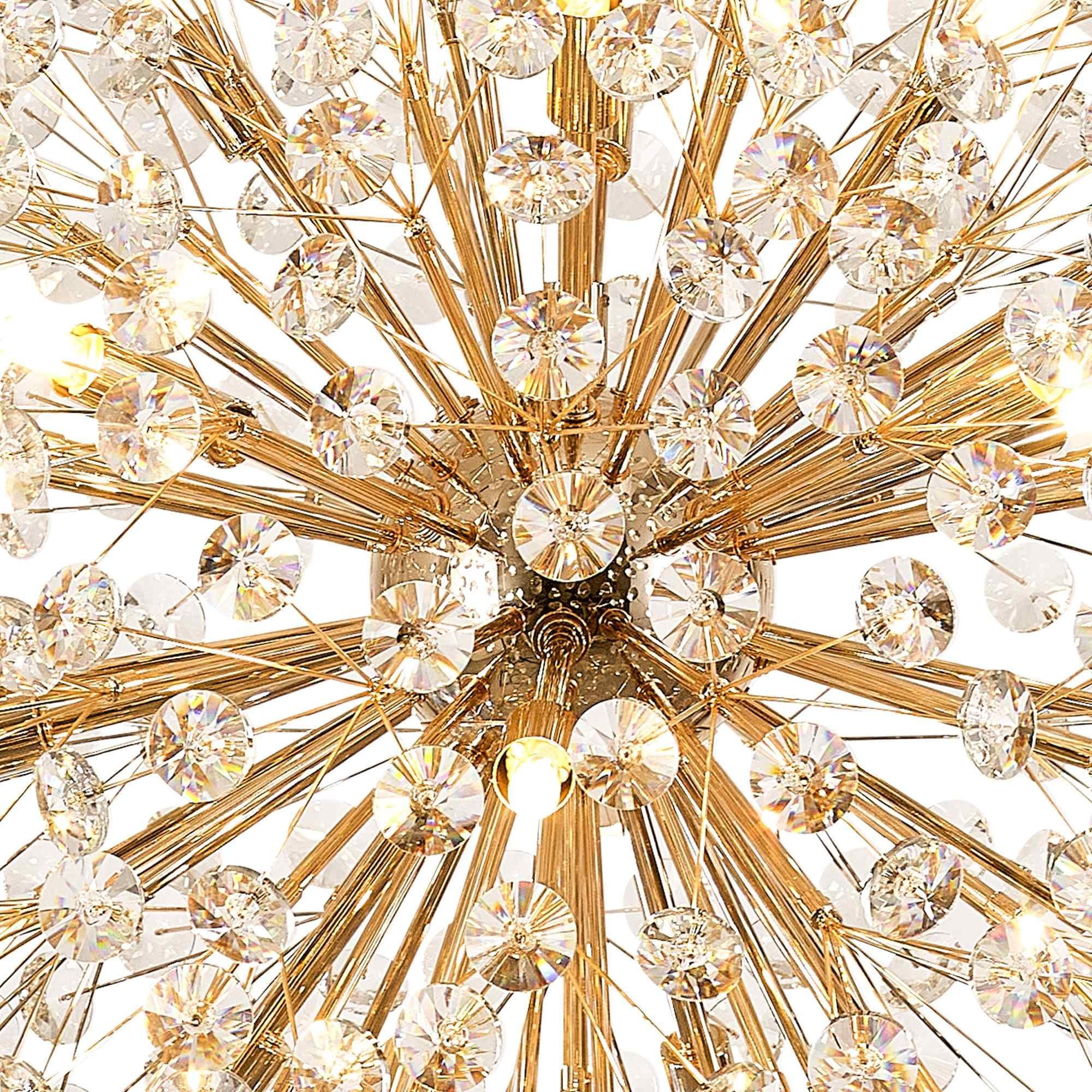 NL99849 Paris 16 Light Pendant French Gold Crystal