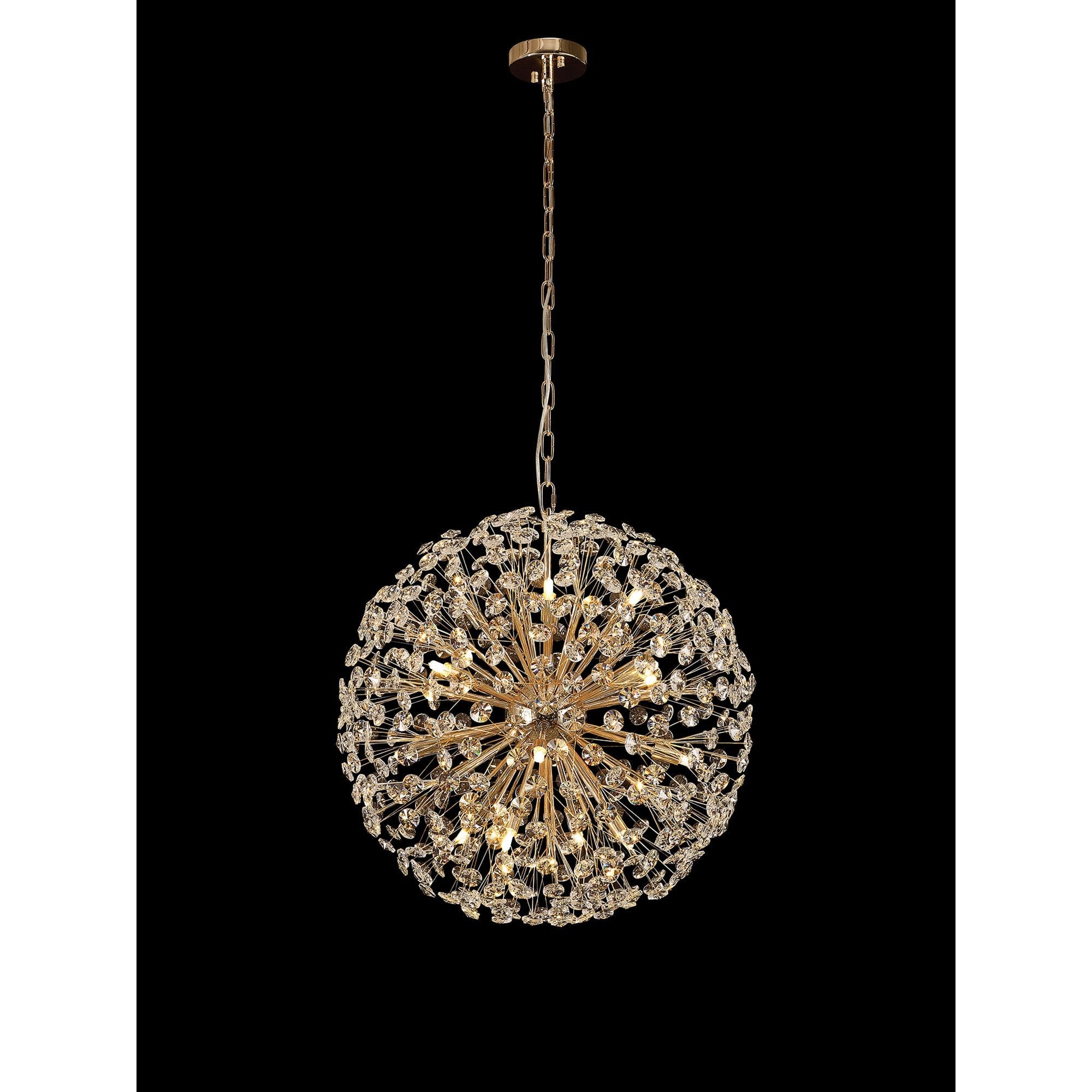 NL99849 Paris 16 Light Pendant French Gold Crystal