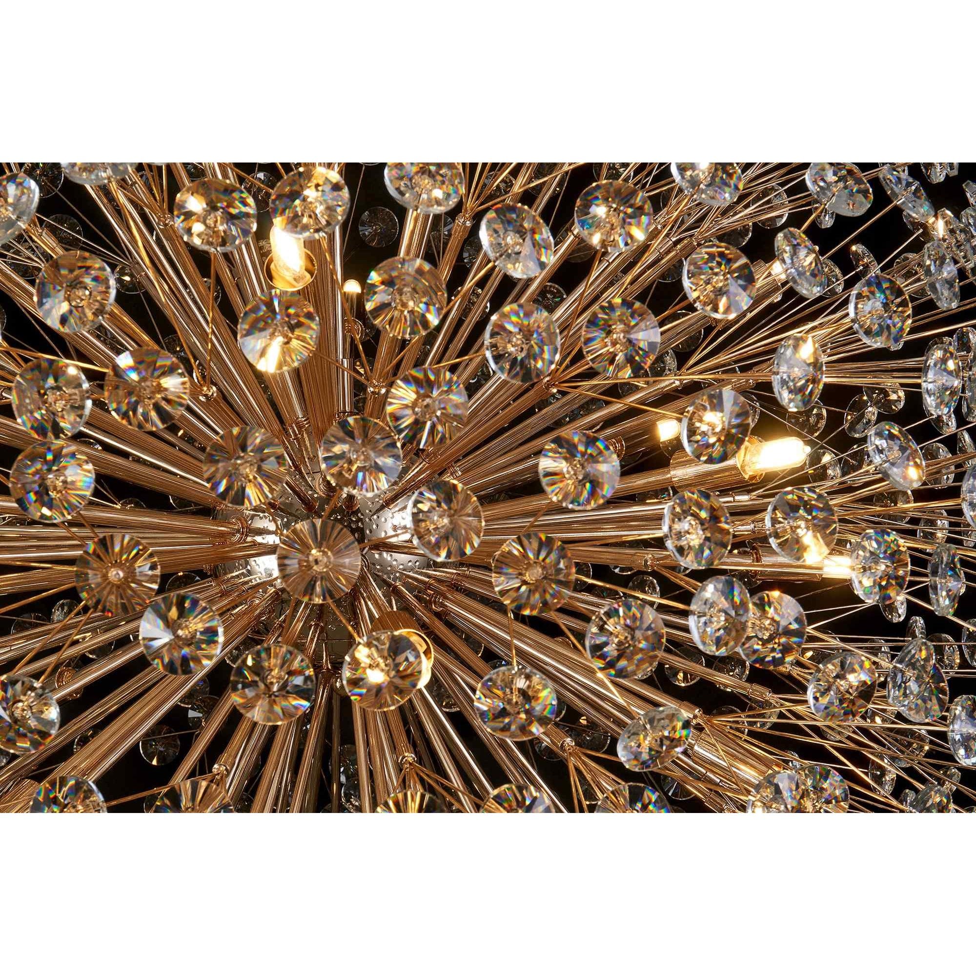 NL99849 Paris 16 Light Pendant French Gold Crystal
