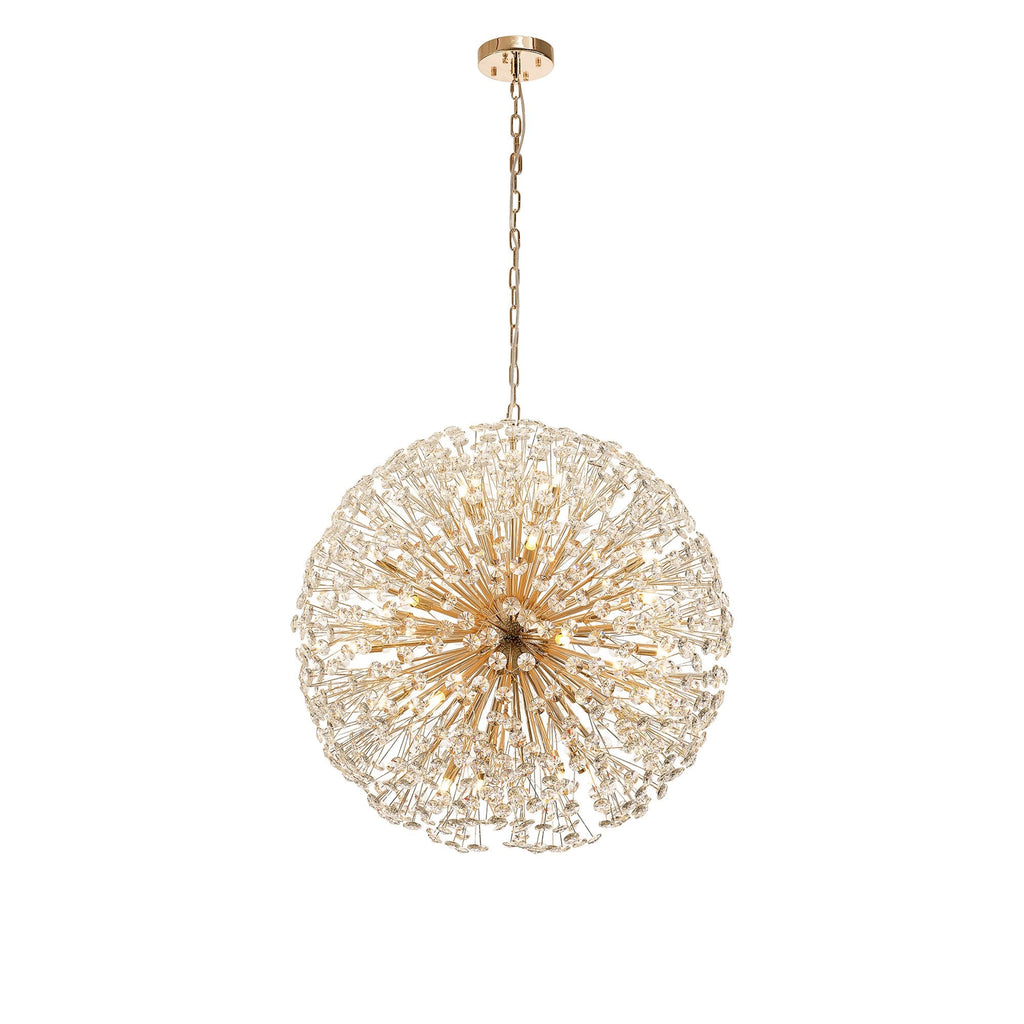 NL99859 Paris 24 Light Pendant French Gold Crystal