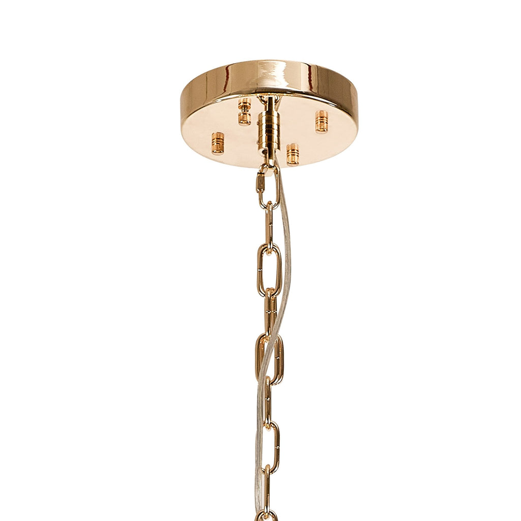 NL99859 Paris 24 Light Pendant French Gold Crystal