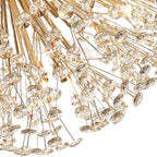 NL99859 Paris 24 Light Pendant French Gold Crystal