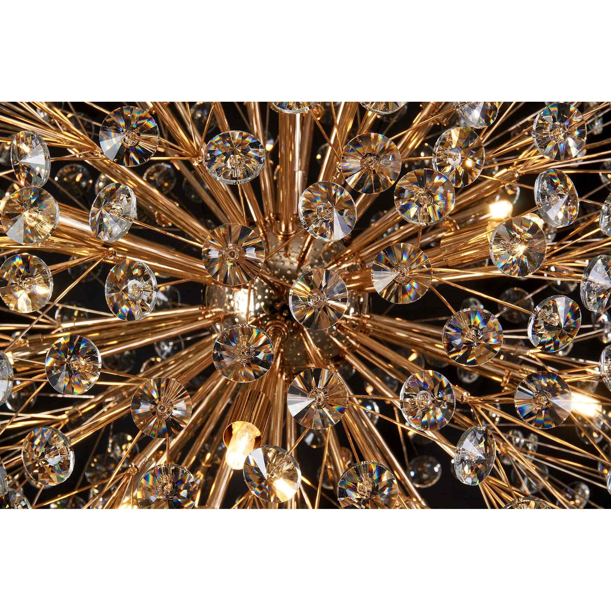 NL99859 Paris 24 Light Pendant French Gold Crystal
