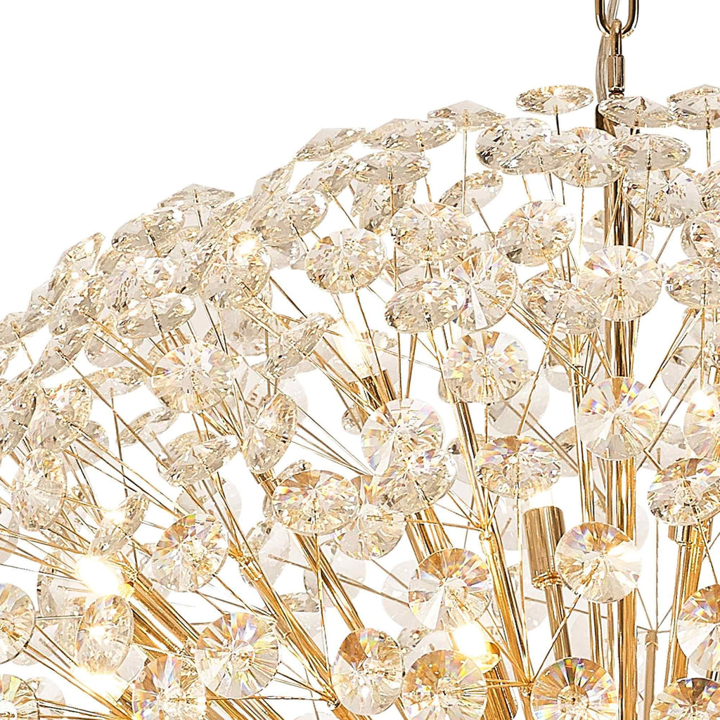 NL99869 Paris  48 Light Pendant French Gold Crystal