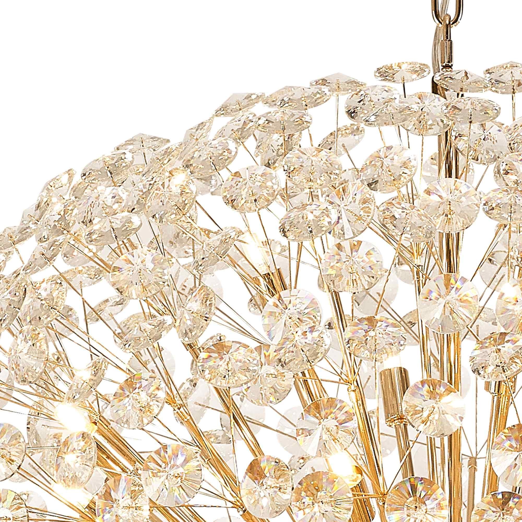 NL99869 Paris  48 Light Pendant French Gold Crystal