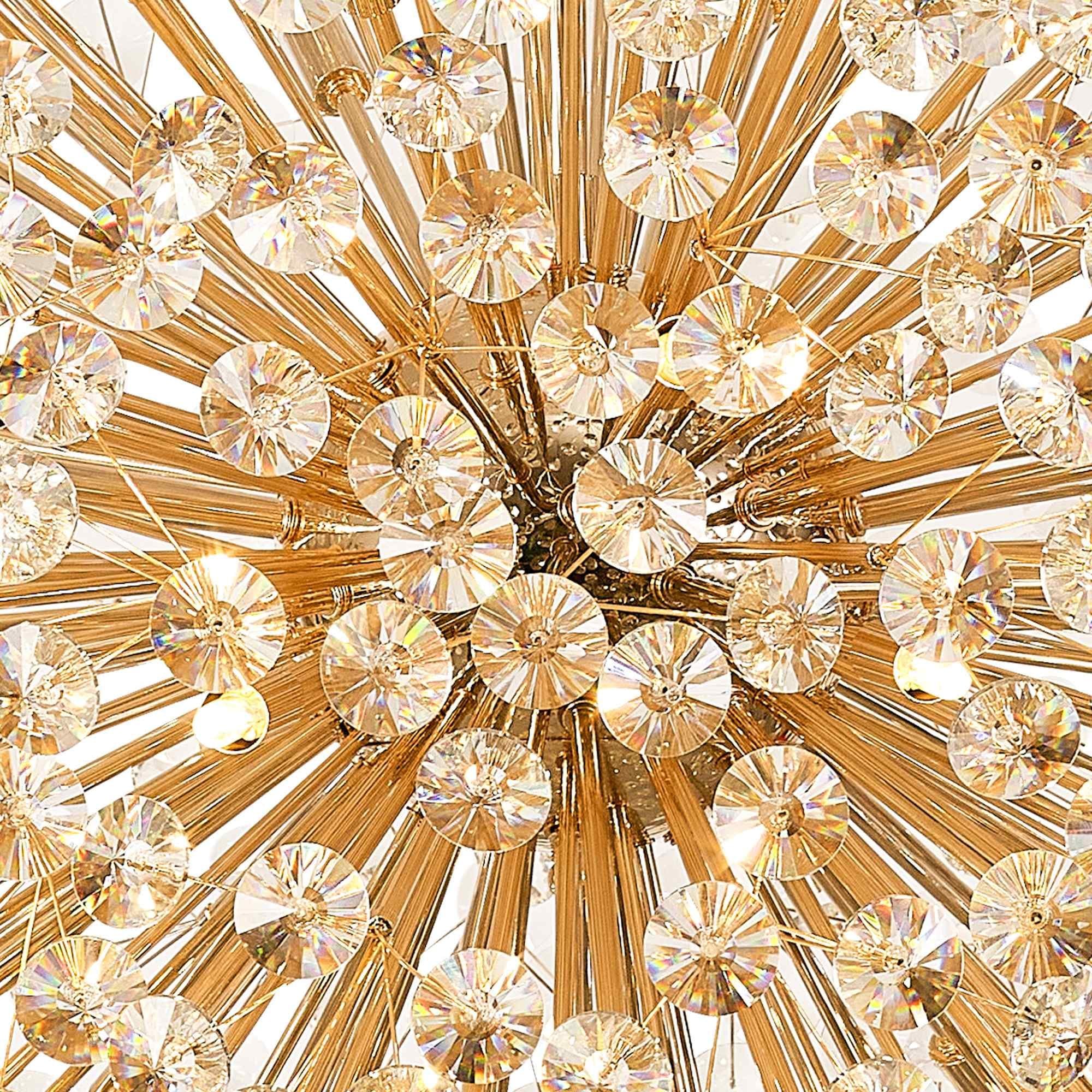 NL99869 Paris  48 Light Pendant French Gold Crystal