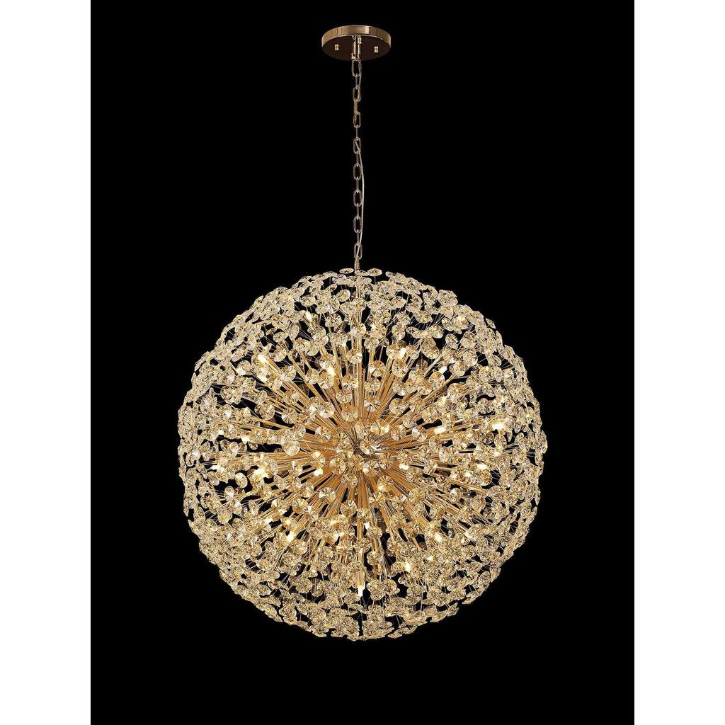 NL99869 Paris  48 Light Pendant French Gold Crystal