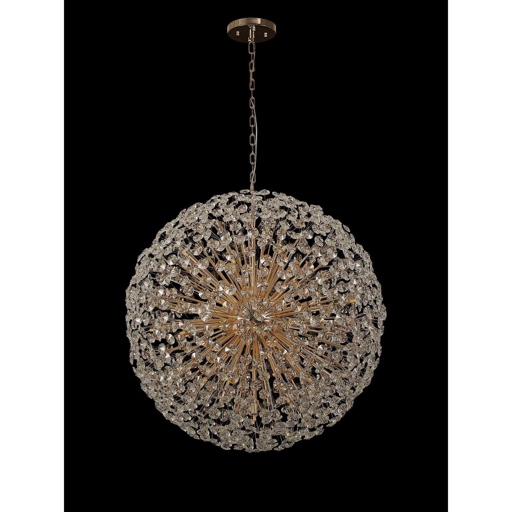 NL99869 Paris  48 Light Pendant French Gold Crystal