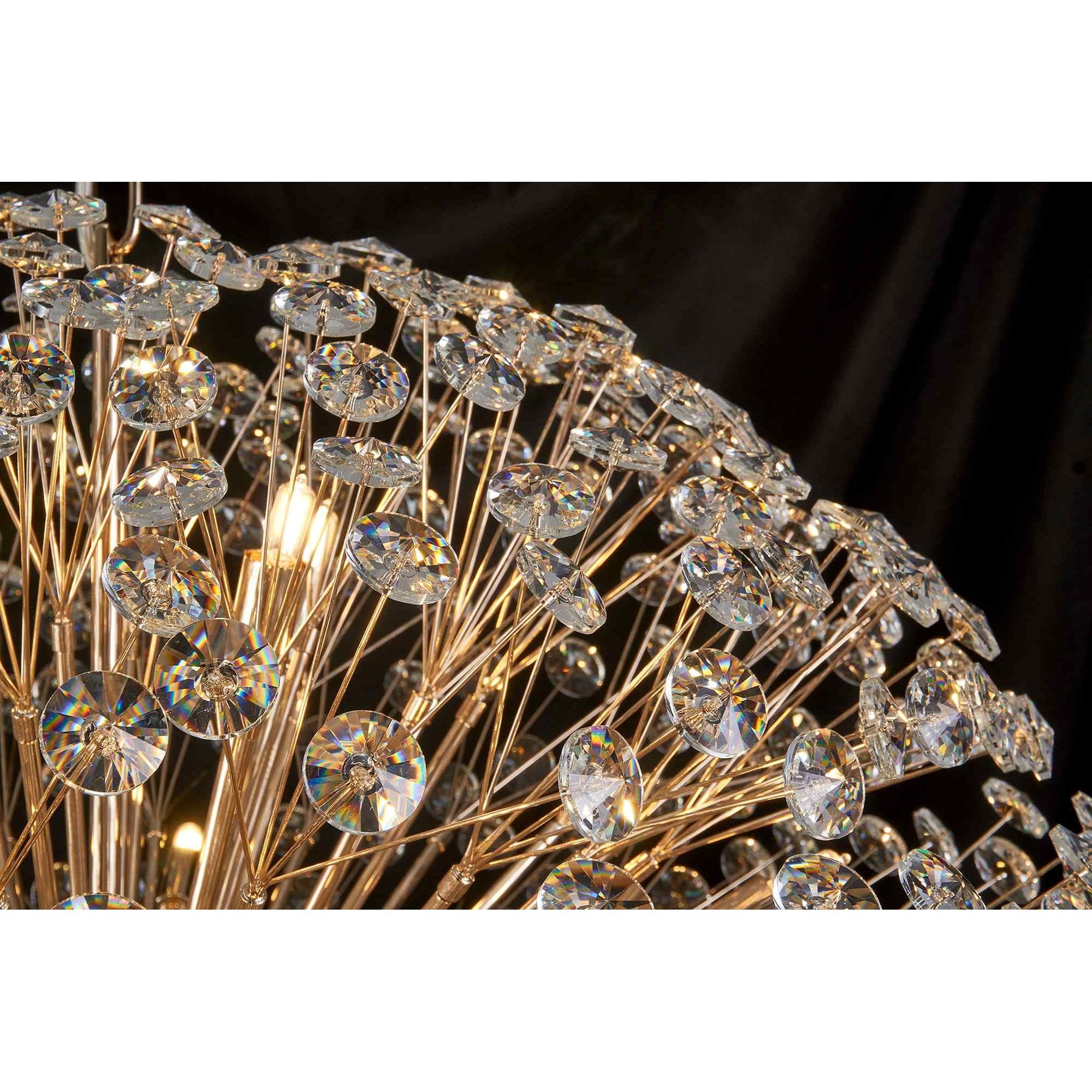 NL99869 Paris  48 Light Pendant French Gold Crystal