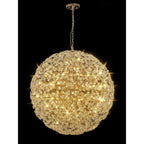 NL99879 Paris 64 Light Pendant French Gold Crystal
