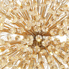 NL99879 Paris 64 Light Pendant French Gold Crystal
