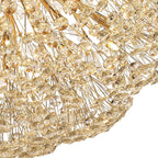 NL99879 Paris 64 Light Pendant French Gold Crystal