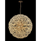 NL99879 Paris 64 Light Pendant French Gold Crystal