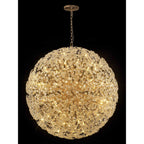 NL99889 Paris 84 Light Pendant French Gold Crystal