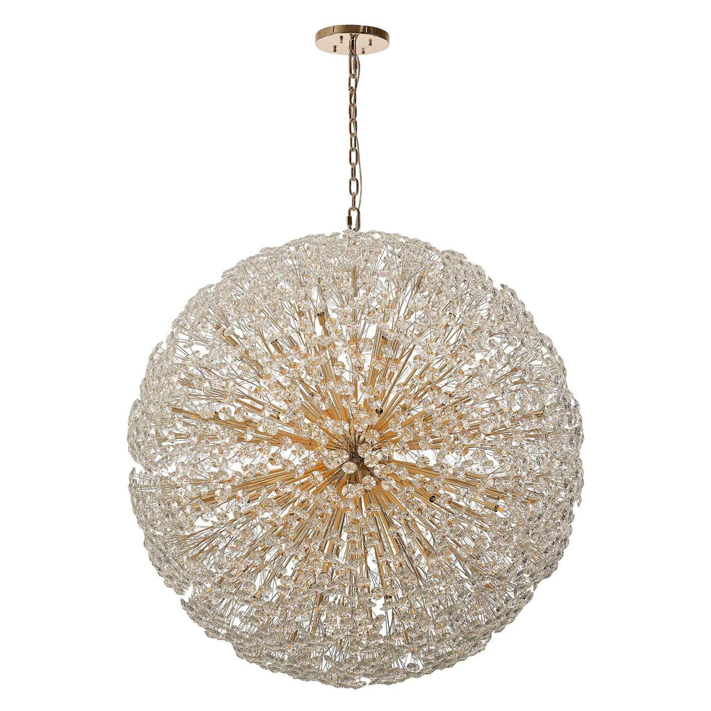 NL99889 Paris 84 Light Pendant French Gold Crystal